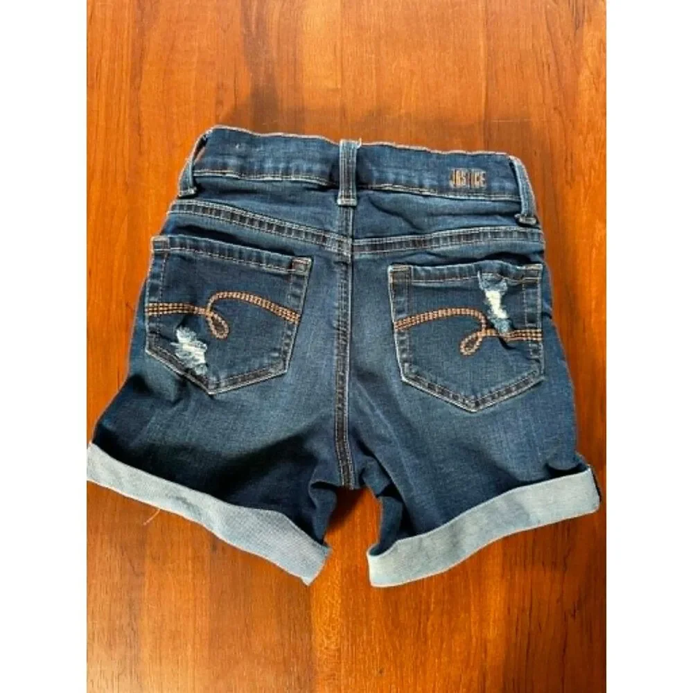 Justice Denim Shorts - Size 10